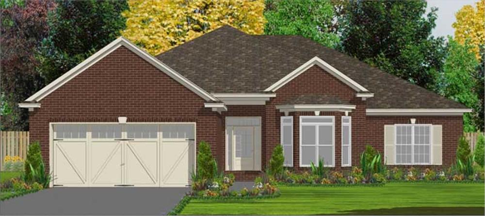 Main image for house plan # 17832