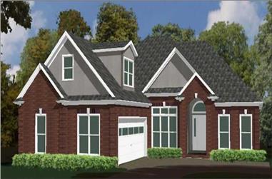 4-Bedroom, 1918 Sq Ft Ranch House Plan - 144-1063 - Front Exterior