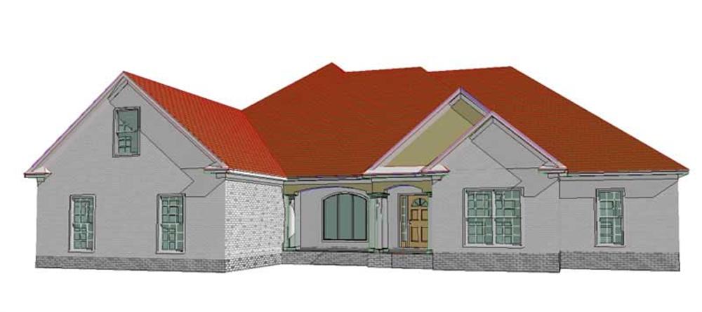 Main image for house plan # 17767