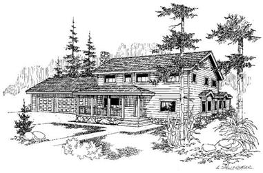 6-Bedroom, 3075 Sq Ft Country House Plan - 145-1009 - Front Exterior