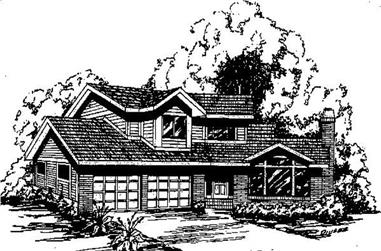3-Bedroom, 1635 Sq Ft Small House Plans House Plan - 145-1028 - Front Exterior