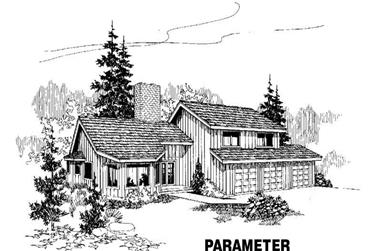 3-Bedroom, 2691 Sq Ft Traditional House Plan - 145-1139 - Front Exterior
