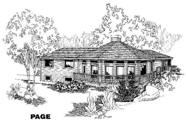 3-Bedroom, 2415 Sq Ft Ranch House Plan - 145-1244 - Front Exterior