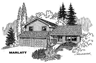 3-Bedroom, 1744 Sq Ft Small House Plans House Plan - 145-1319 - Front Exterior