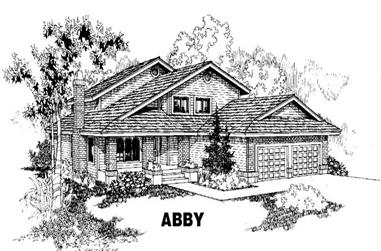 3-Bedroom, 2402 Sq Ft Traditional House Plan - 145-1338 - Front Exterior