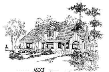 5-Bedroom, 3873 Sq Ft Luxury House Plan - 145-1401 - Front Exterior