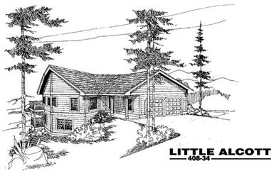 3-Bedroom, 2430 Sq Ft Country House Plan - 145-1779 - Front Exterior