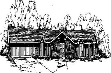 3-Bedroom, 2310 Sq Ft Contemporary House Plan - 145-1793 - Front Exterior