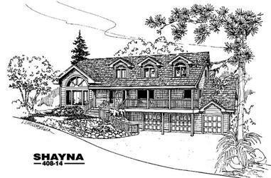 5-Bedroom, 3263 Sq Ft Country House Plan - 145-1980 - Front Exterior