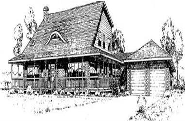 3-Bedroom, 2992 Sq Ft Ranch House Plan - 145-1989 - Front Exterior