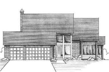 3-Bedroom, 2277 Sq Ft Craftsman House Plan - 146-1166 - Front Exterior