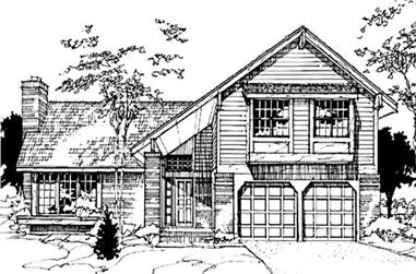 4-Bedroom, 2128 Sq Ft Country House Plan - 146-1189 - Front Exterior