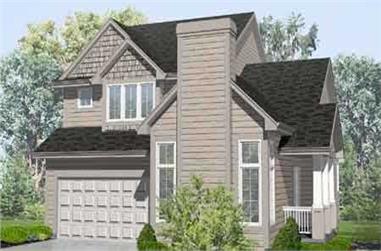 3-Bedroom, 1898 Sq Ft Country House Plan - 146-1527 - Front Exterior