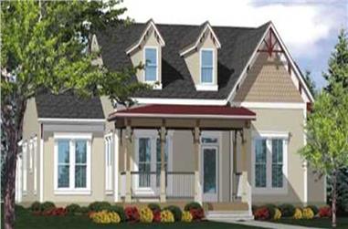 3-Bedroom, 2360 Sq Ft Country House Plan - 146-1882 - Front Exterior