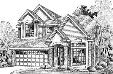 2-Bedroom, 1740 Sq Ft Country House Plan - 146-2652 - Front Exterior
