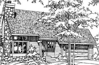 3-Bedroom, 1664 Sq Ft Ranch House Plan - 146-2716 - Front Exterior