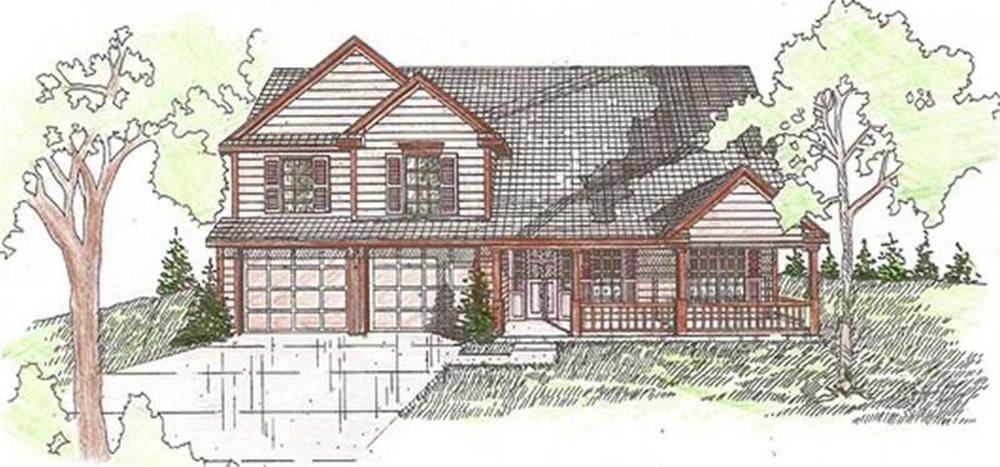 Main image for house plan # 19694
