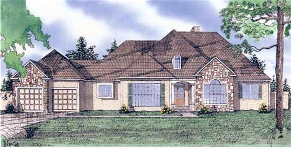 Main image for house plan # 19659