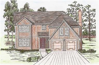 5-Bedroom, 2470 Sq Ft Country Home Plan - 147-1146 - Main Exterior