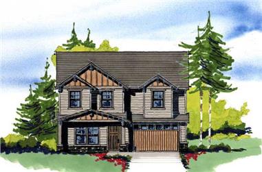 3-Bedroom, 1708 Sq Ft Country Home Plan - 149-1007 - Main Exterior