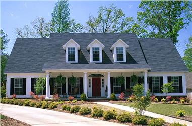 5-Bedroom, 2698 Sq Ft Southern Country Home Plan - 153-1028 - Main Exterior