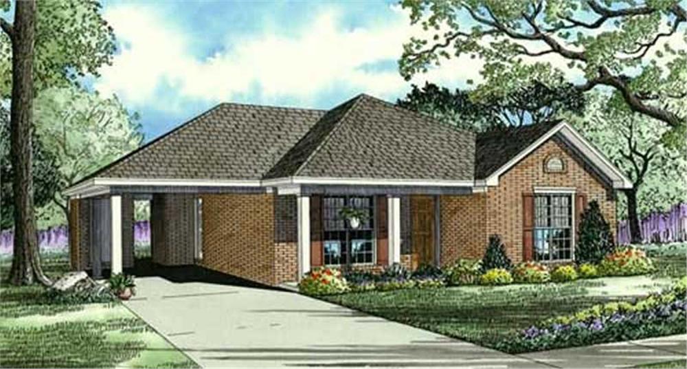 Main image for house plan # 19451