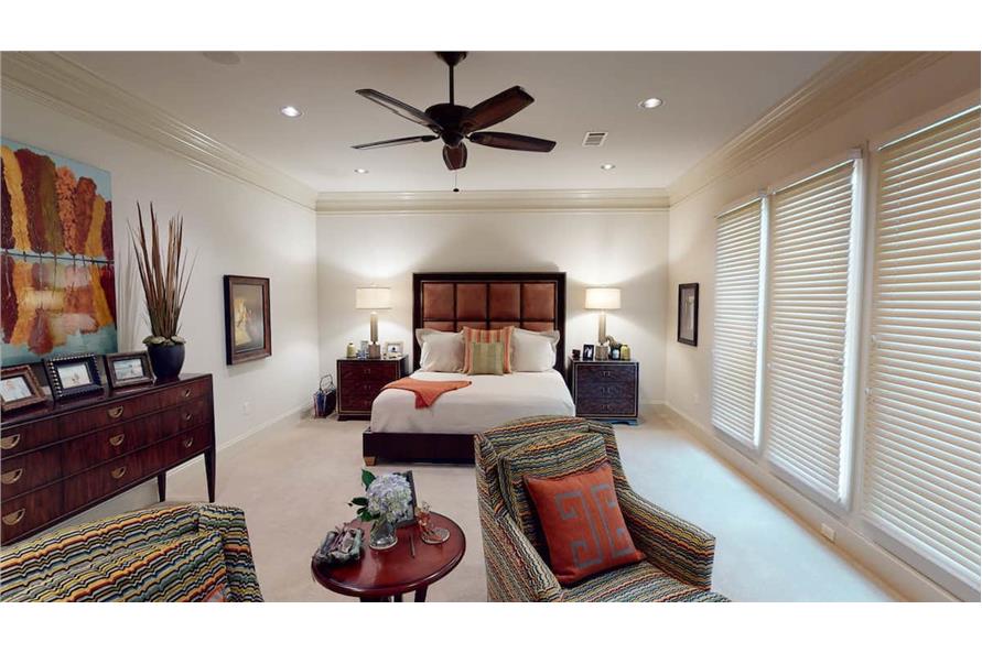 Master Bedroom of this 4-Bedroom,3766 Sq Ft Plan -153-1095
