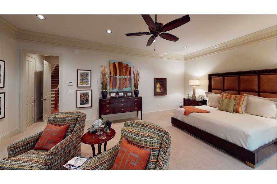 Master Bedroom of this 4-Bedroom,3766 Sq Ft Plan -153-1095