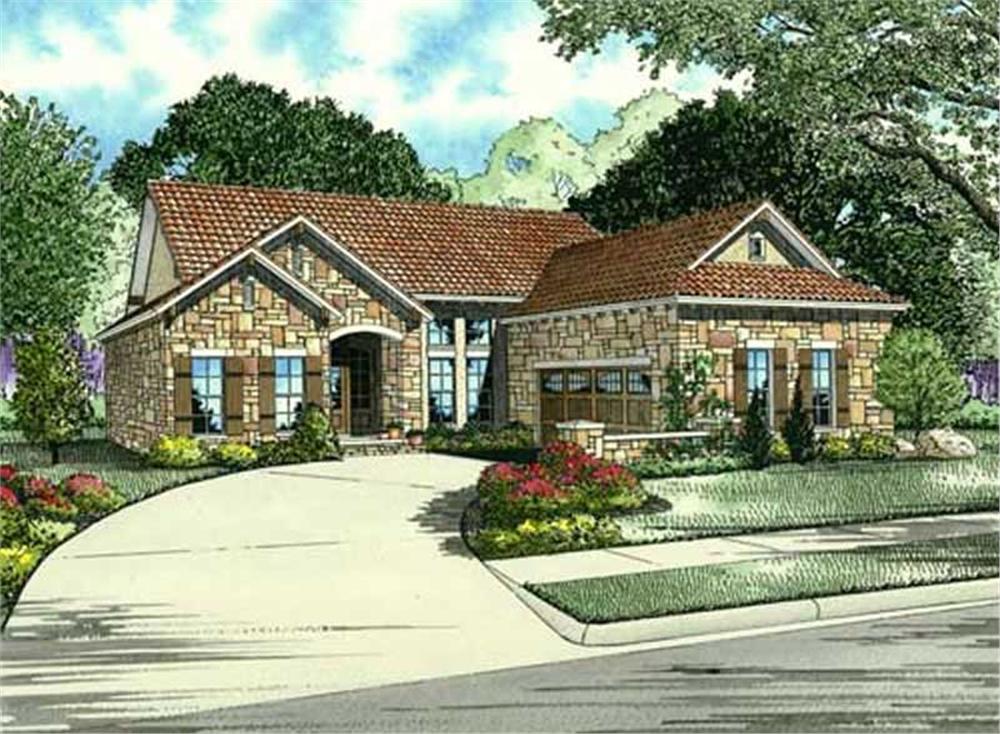Main image for house plan # 16889