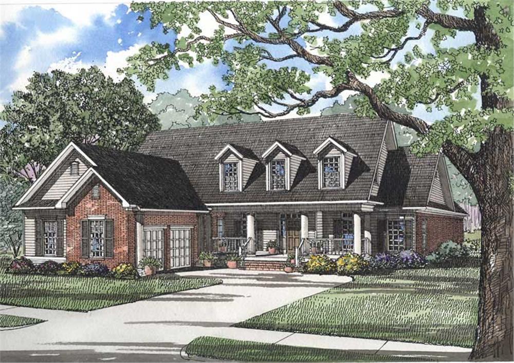 Main image for house plan # 3698