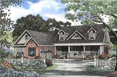 4-Bedroom, 2685 Sq Ft Southern Home Plan - 153-1190 - Main Exterior