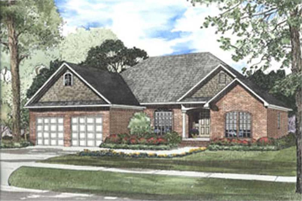 Main image for house plan # 3801