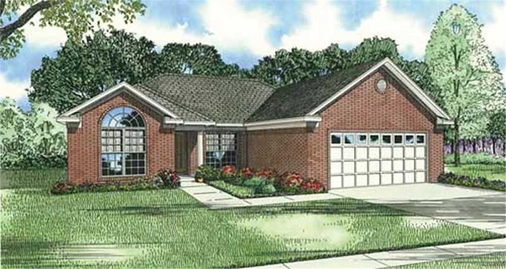 Main image for house plan # 3902
