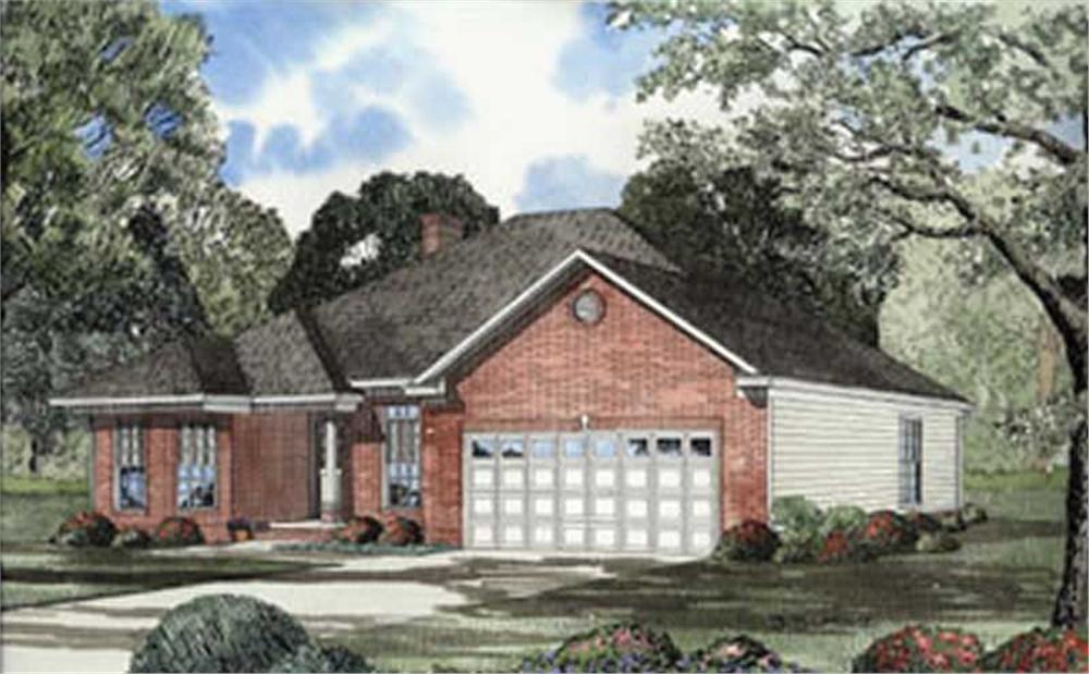 Main image for house plan # 4072