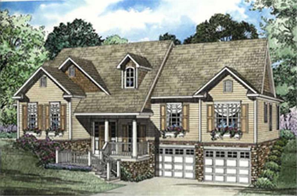 Main image for house plan # 3826