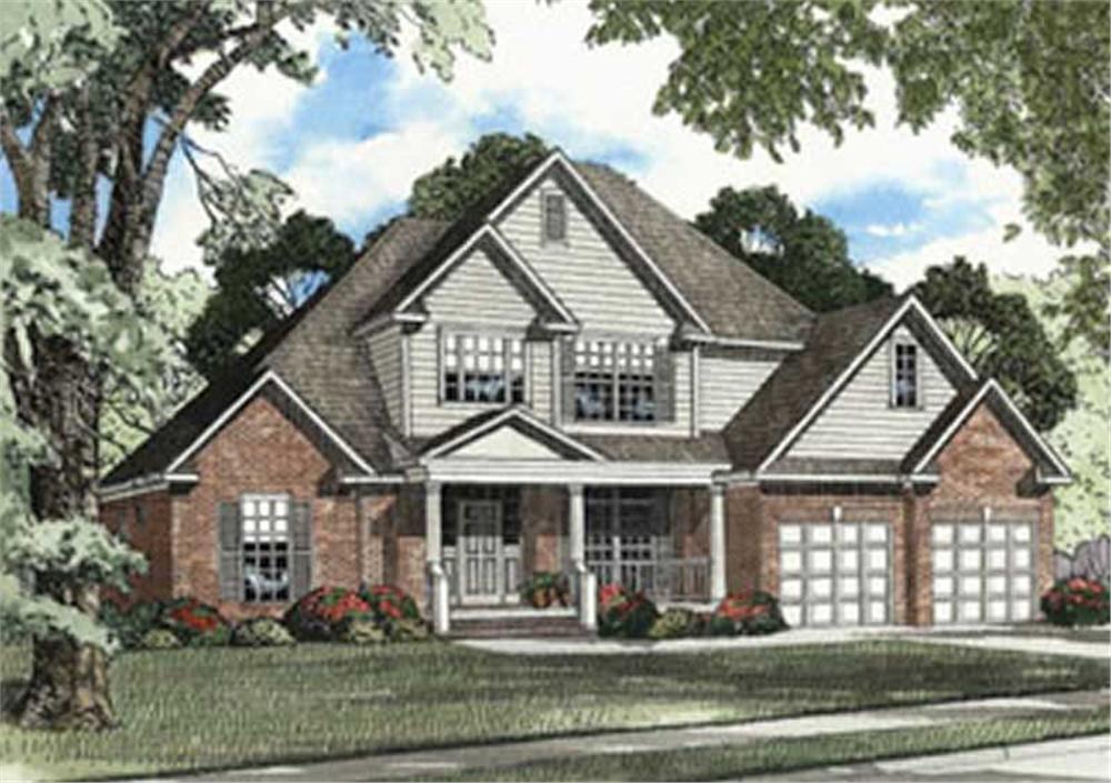 Main image for house plan # 3799