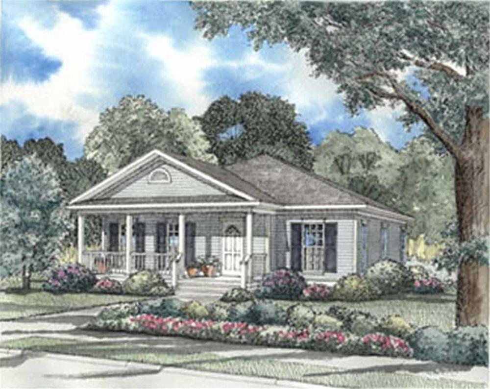 Main image for house plan # 3977