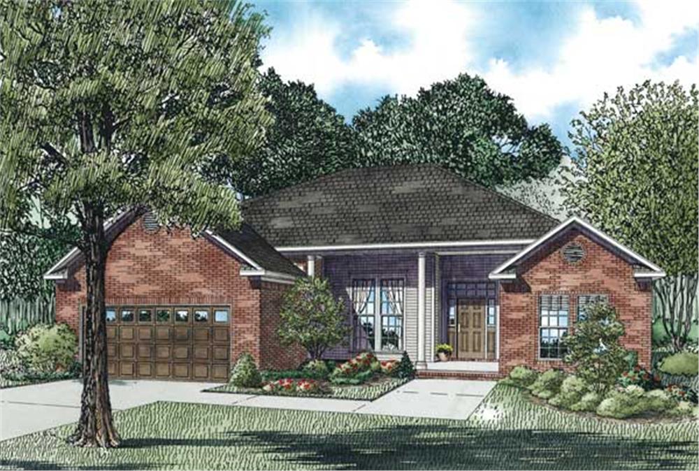 Main image for house plan # 3814