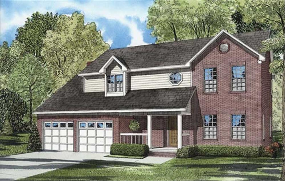 Main image for house plan # 7811