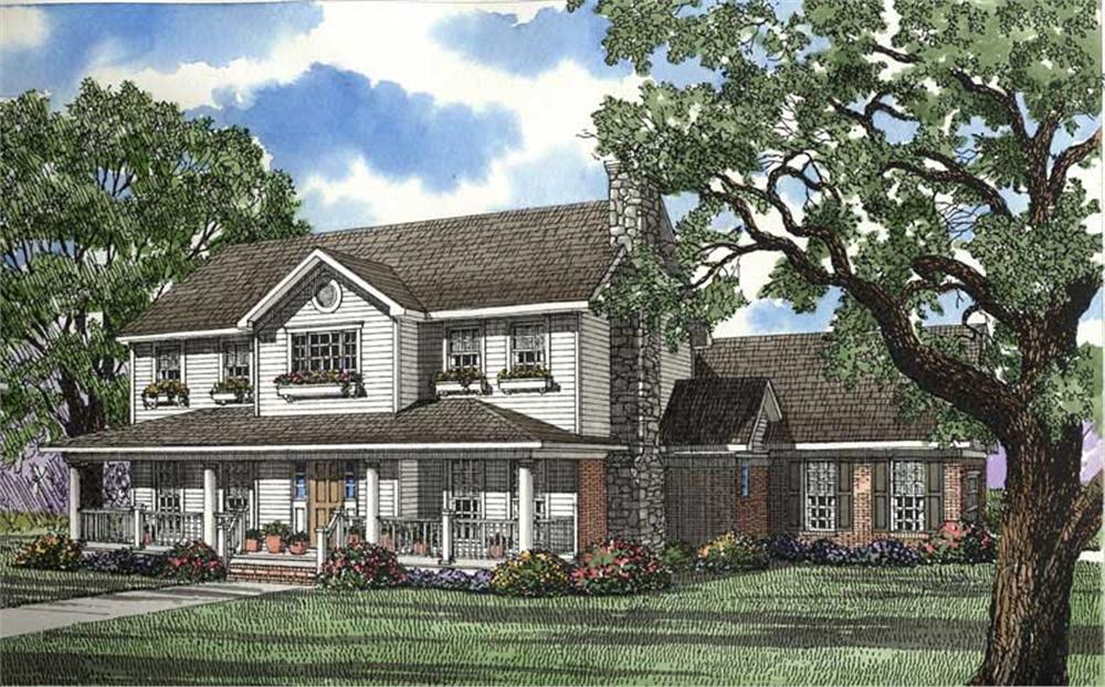 Main image for house plan # 4478