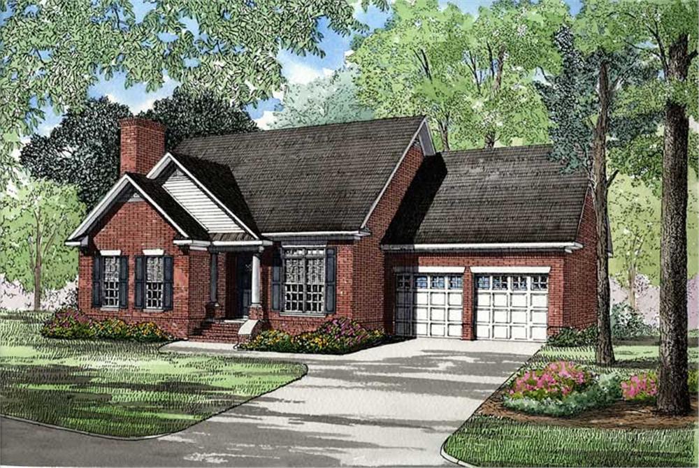 Main image for house plan # 3475