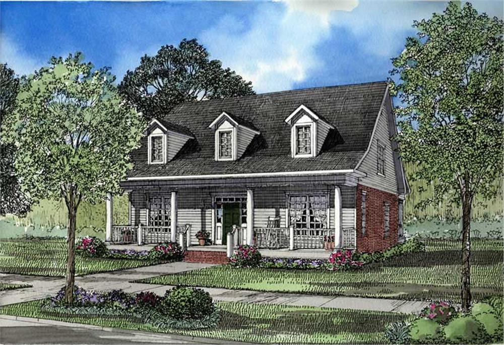 Main image for house plan # 3477
