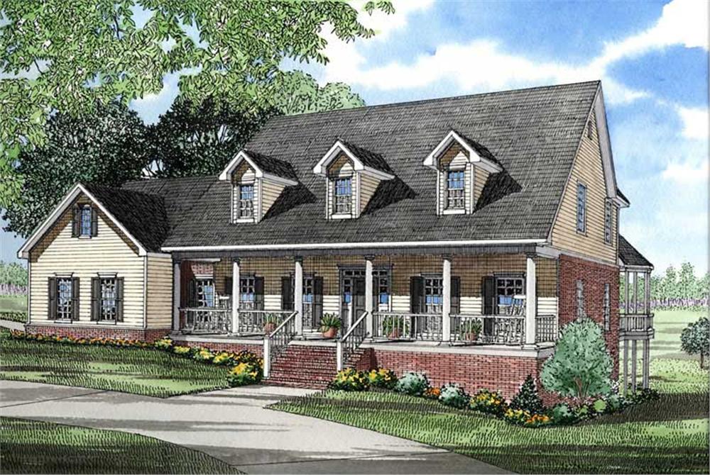 Main image for house plan # 3325