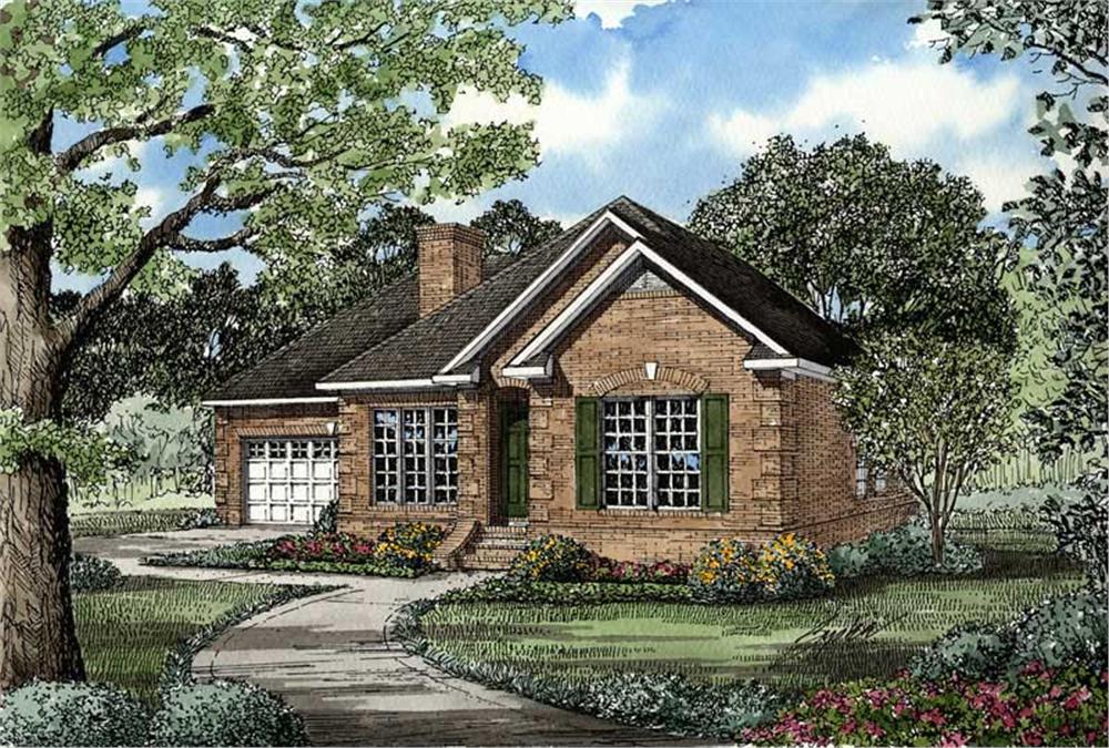 Main image for house plan # 3457