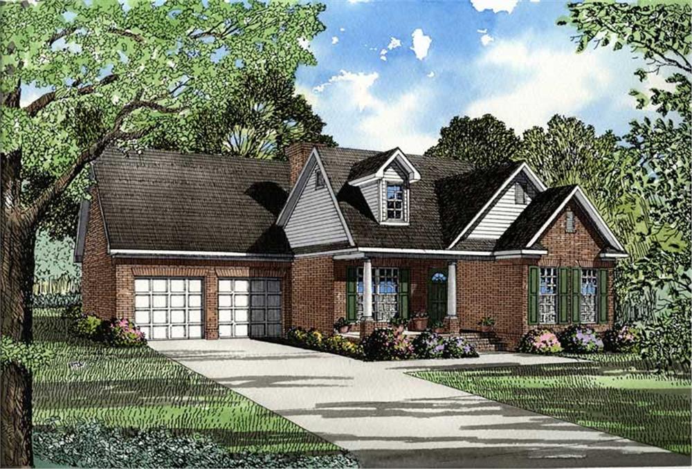 Main image for house plan # 3458