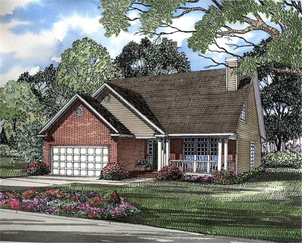 Main image for house plan # 3301