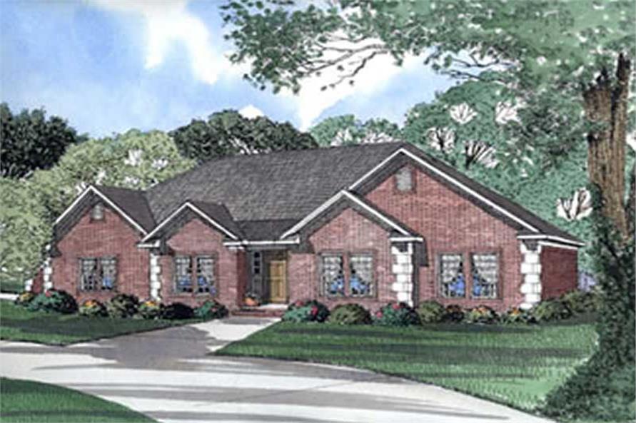 Main image for house plan # 5580