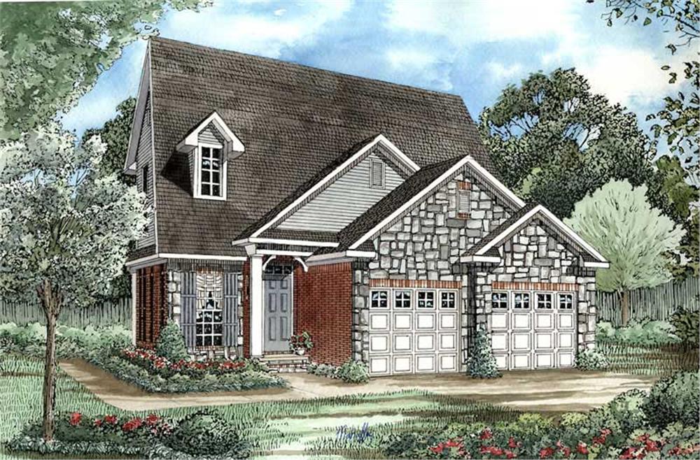 Main image for house plan # 3382