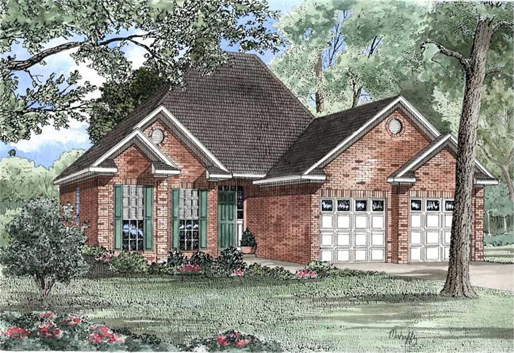 Main image for house plan # 3383