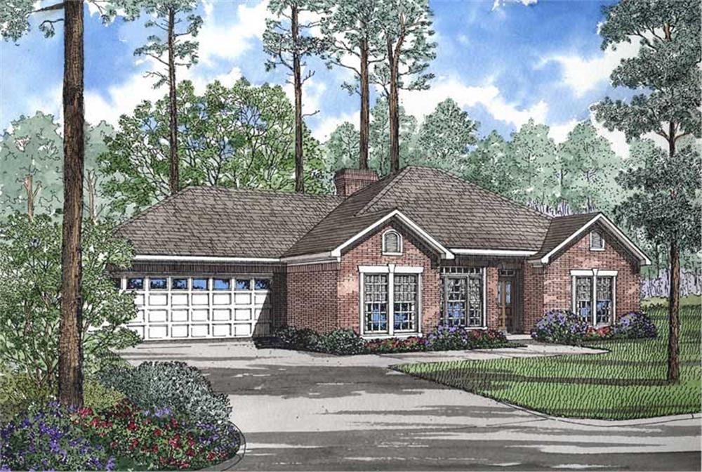 Main image for house plan # 3922